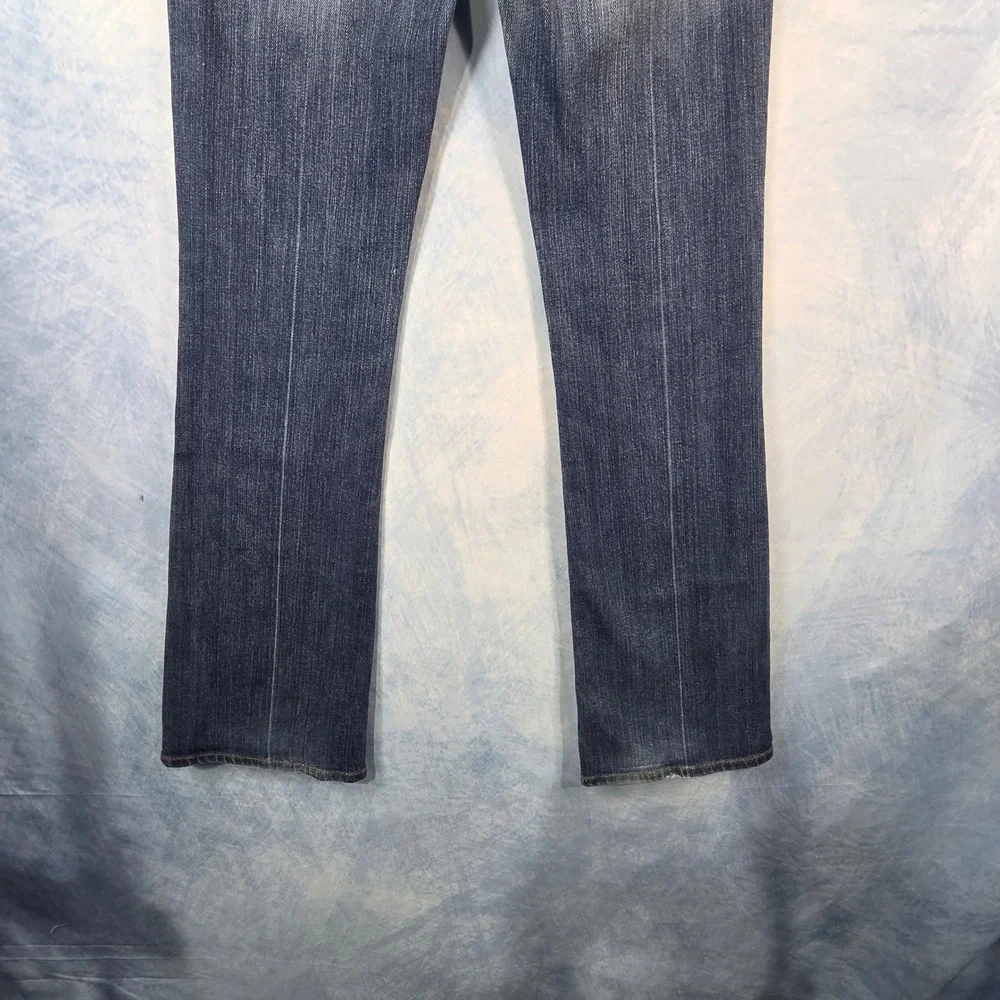 7‎ For All Mankind Kimmie Bootcut Jeans Blue Wash Womens 26 U075080U-080U